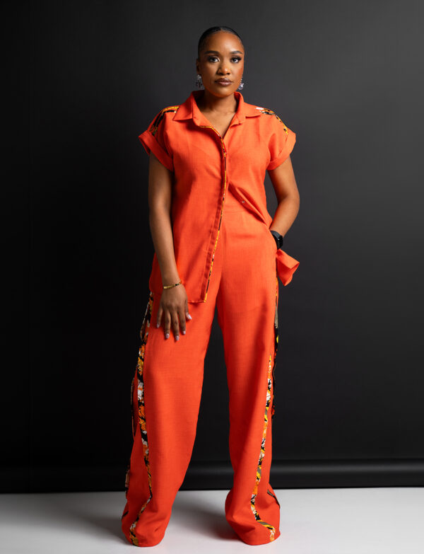 Alo set orange osalucouture 4