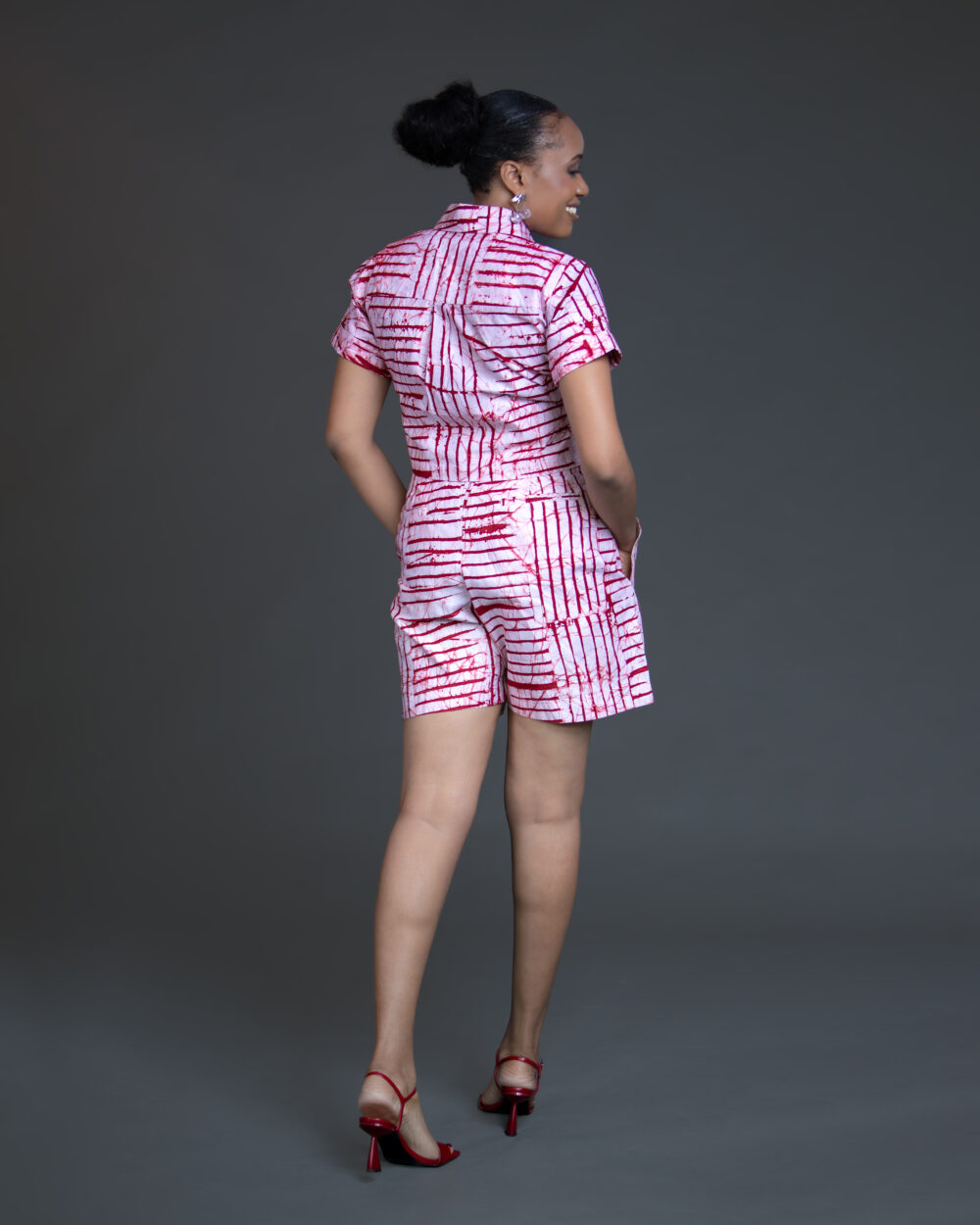 Flakky Adire short set osalu couture 4