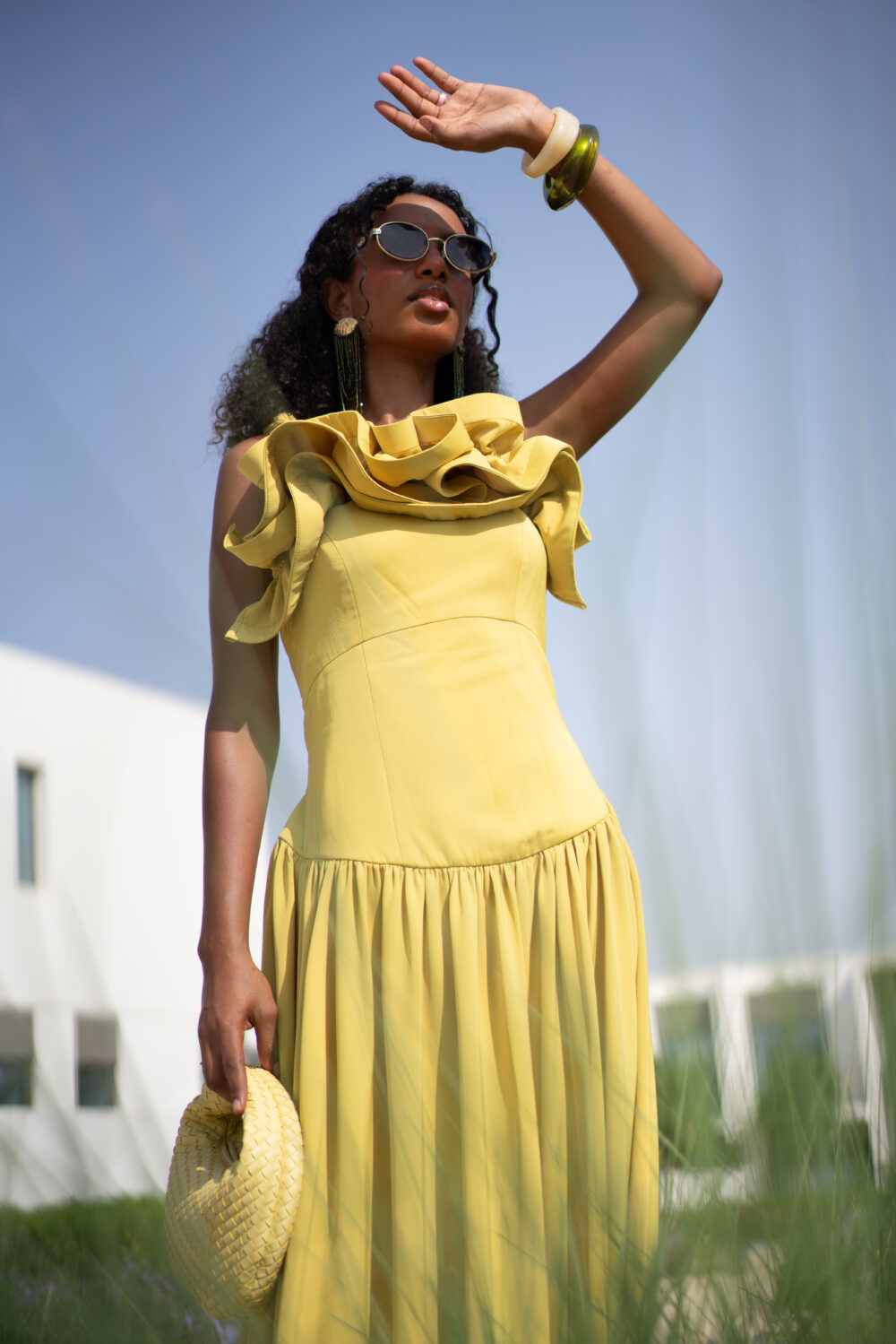 DORA DRESS (LEMON) - Image 5