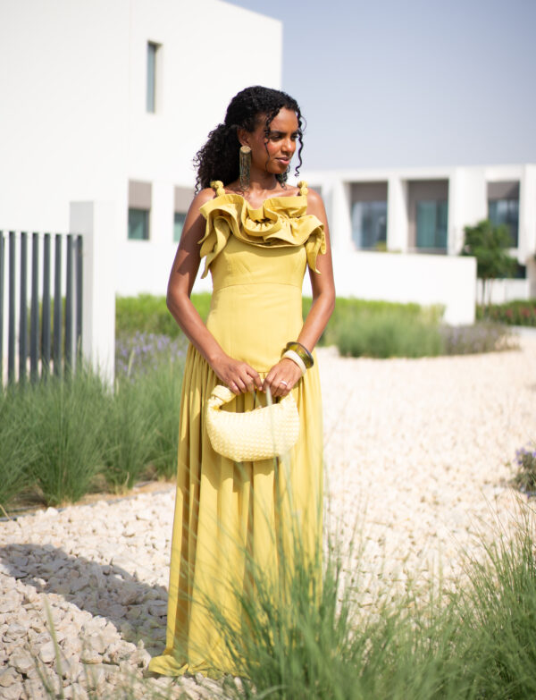 DORA DRESS (LEMON)