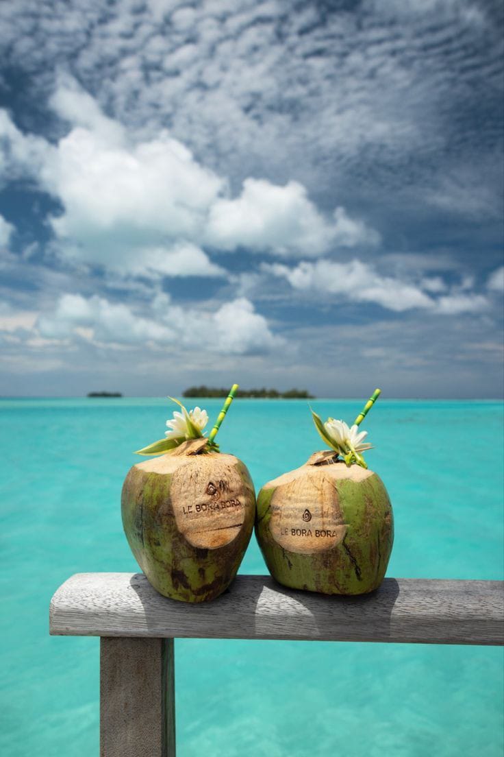 Picture of coconut water for summer in Dubai