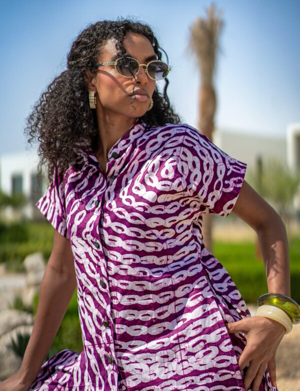 Alò Summer Set (New Look- Purple Adire Top)